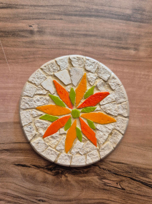 Set of 4 Handmade Mosaic Coasters